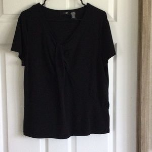 East 5th Dressy Black Top Size XL